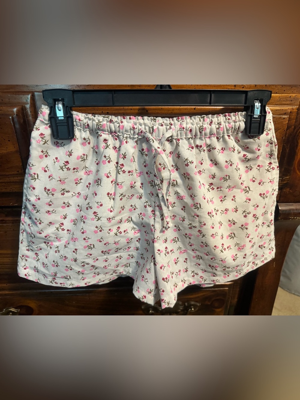 Women’s Dizzy Lizzy Pink Floral Shorts